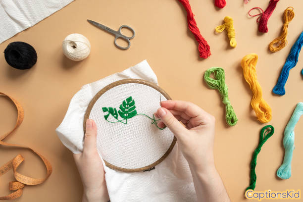 Embroidery Captions For Instagram